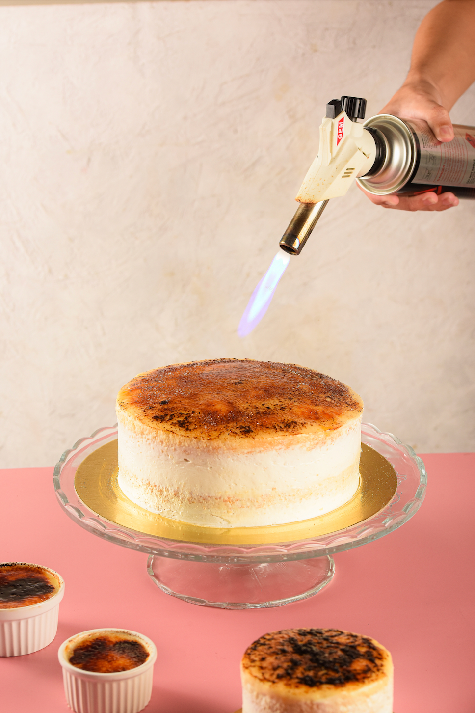 Creme Brulee Tres Leches Cake