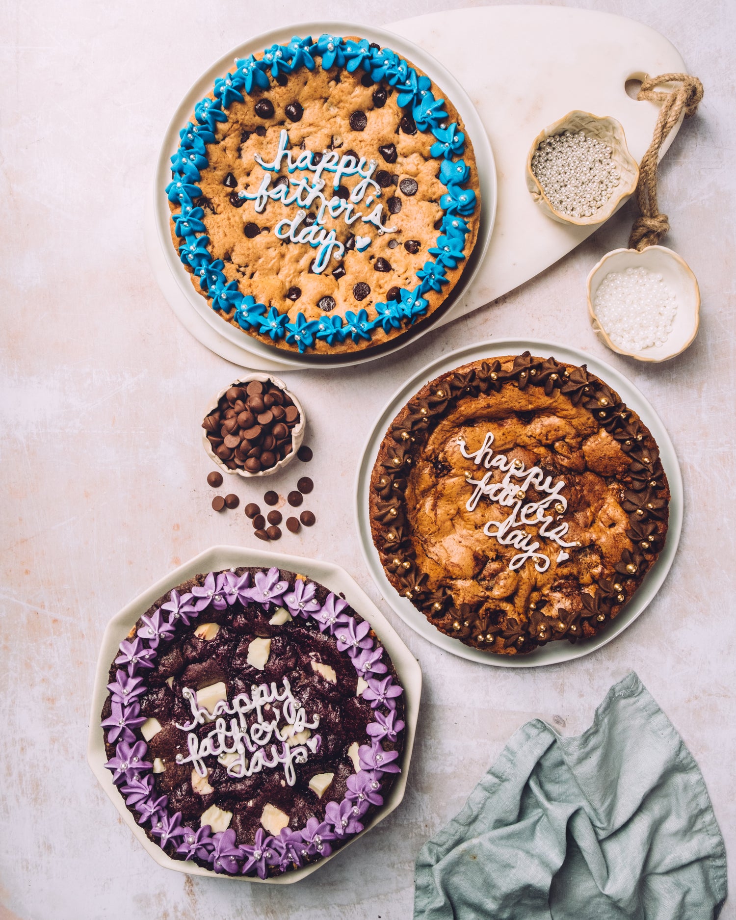 Giant Cookie Cakes